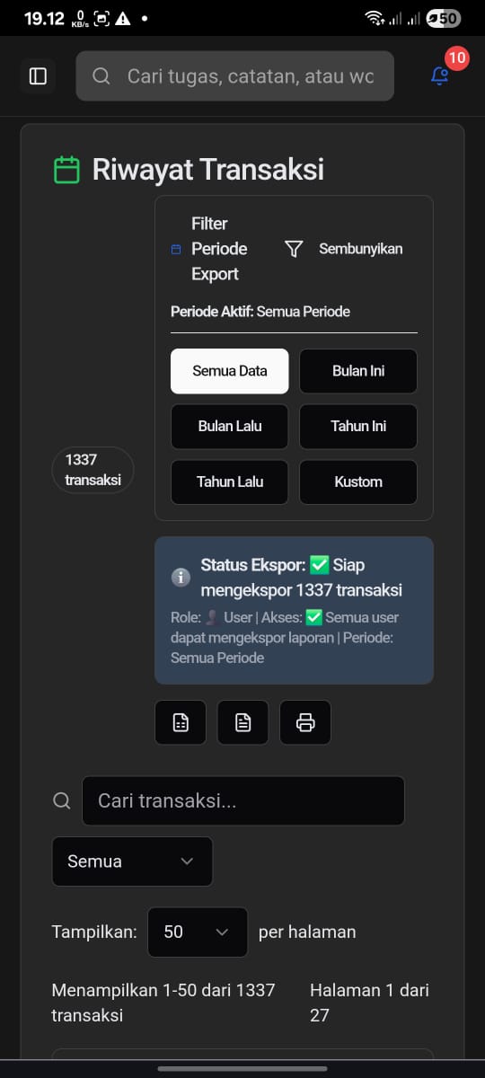 Money Management Mobile